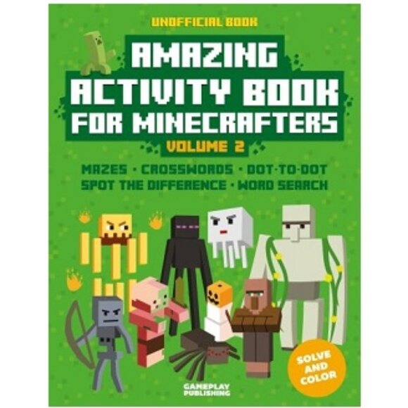 How to Draw for Minecrafters & Amazing Minecraft Activity Book Volume 2 - Picture 10 of 11